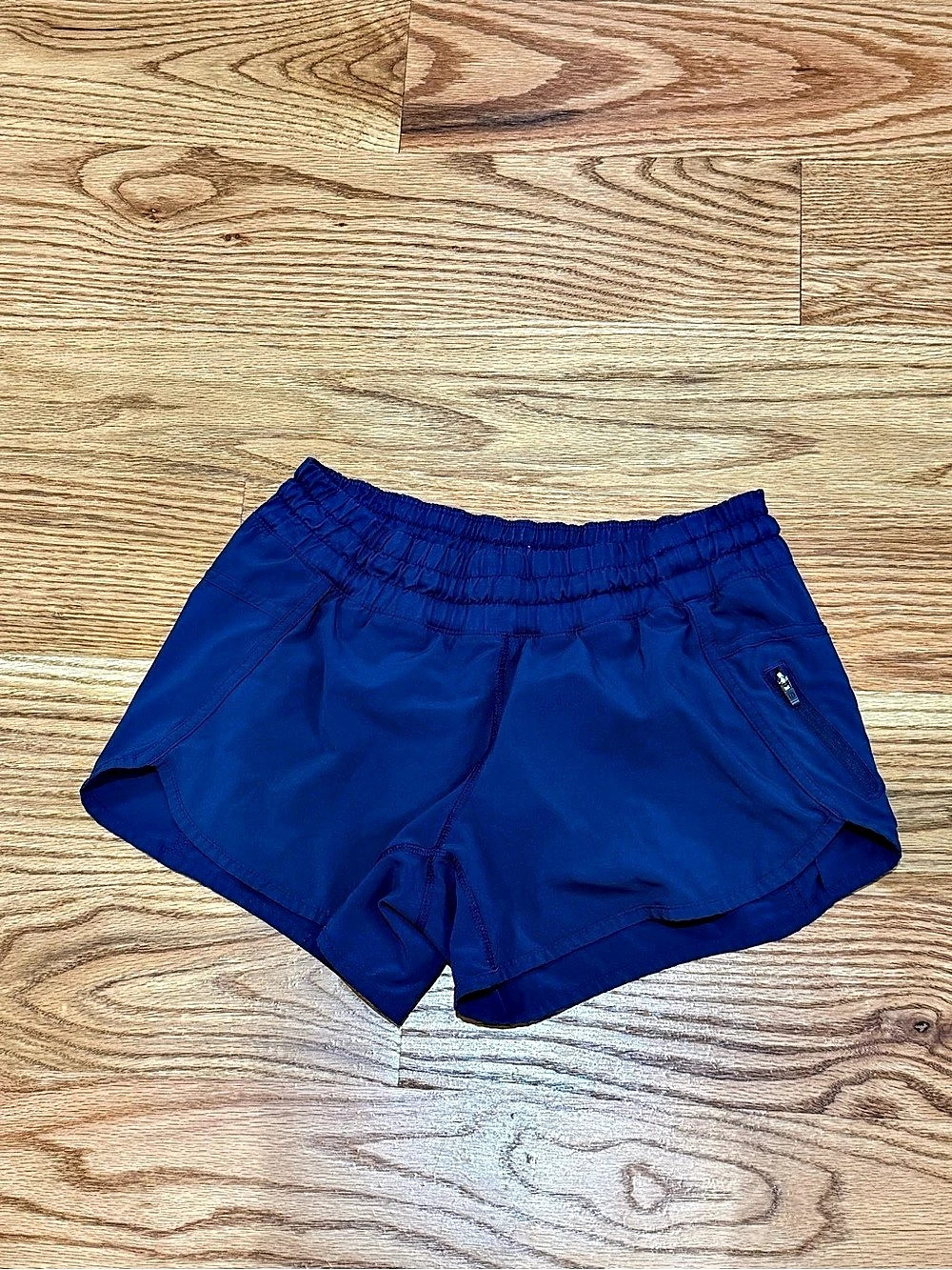 Lululemon Low-Rise Athletic Shorts in Navy Blue